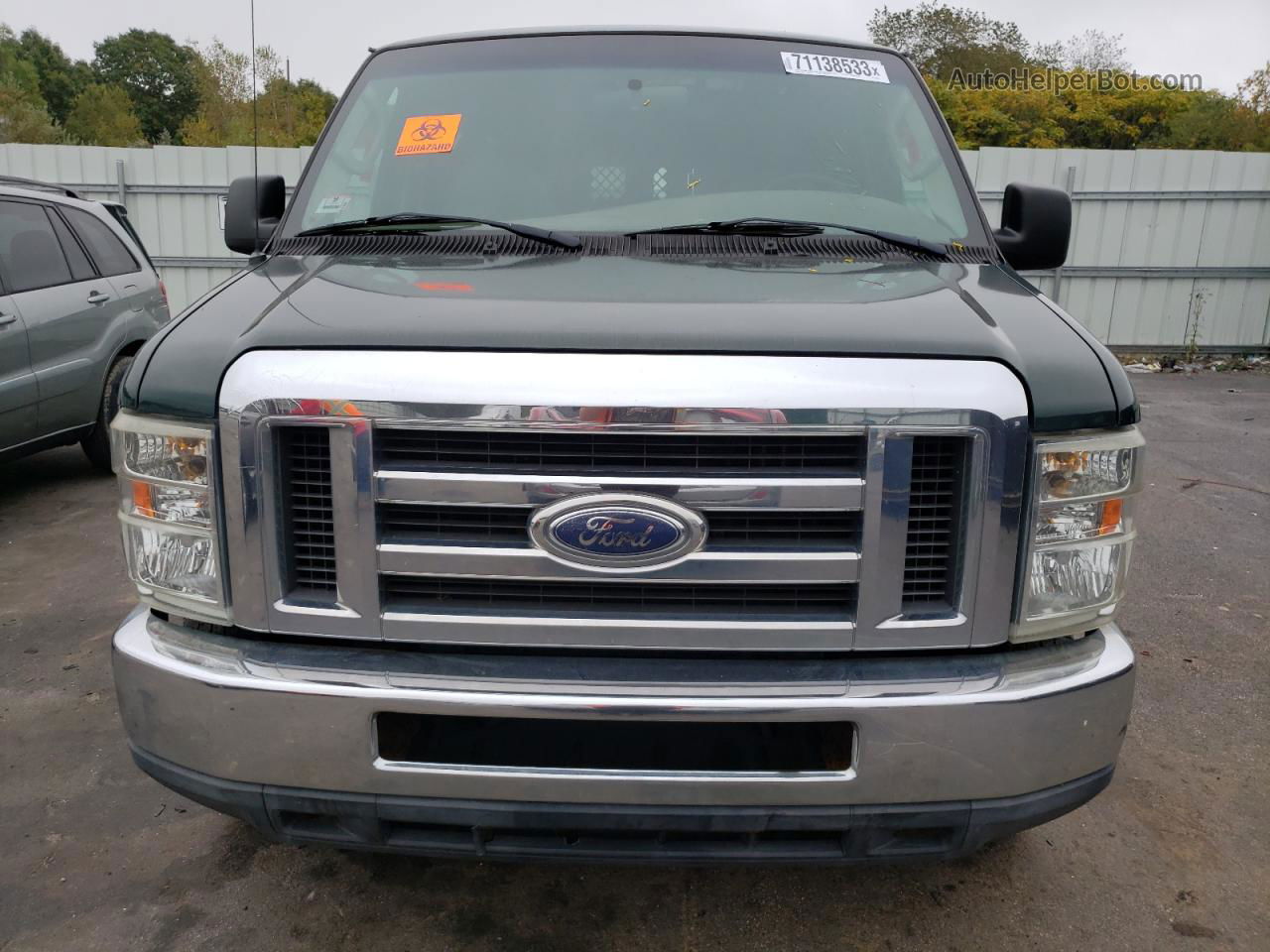 2008 Ford Econoline E150 Van Green vin: 1FTNE14W68DA43600