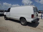 2007 Ford Econoline E150 Van White vin: 1FTNE14W77DA71890