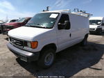 2007 Ford Econoline Cargo Van Commercial/recreational White vin: 1FTNE14W77DB11613