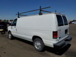 2008 Ford Econoline E150 Van White vin: 1FTNE14W78DA67128