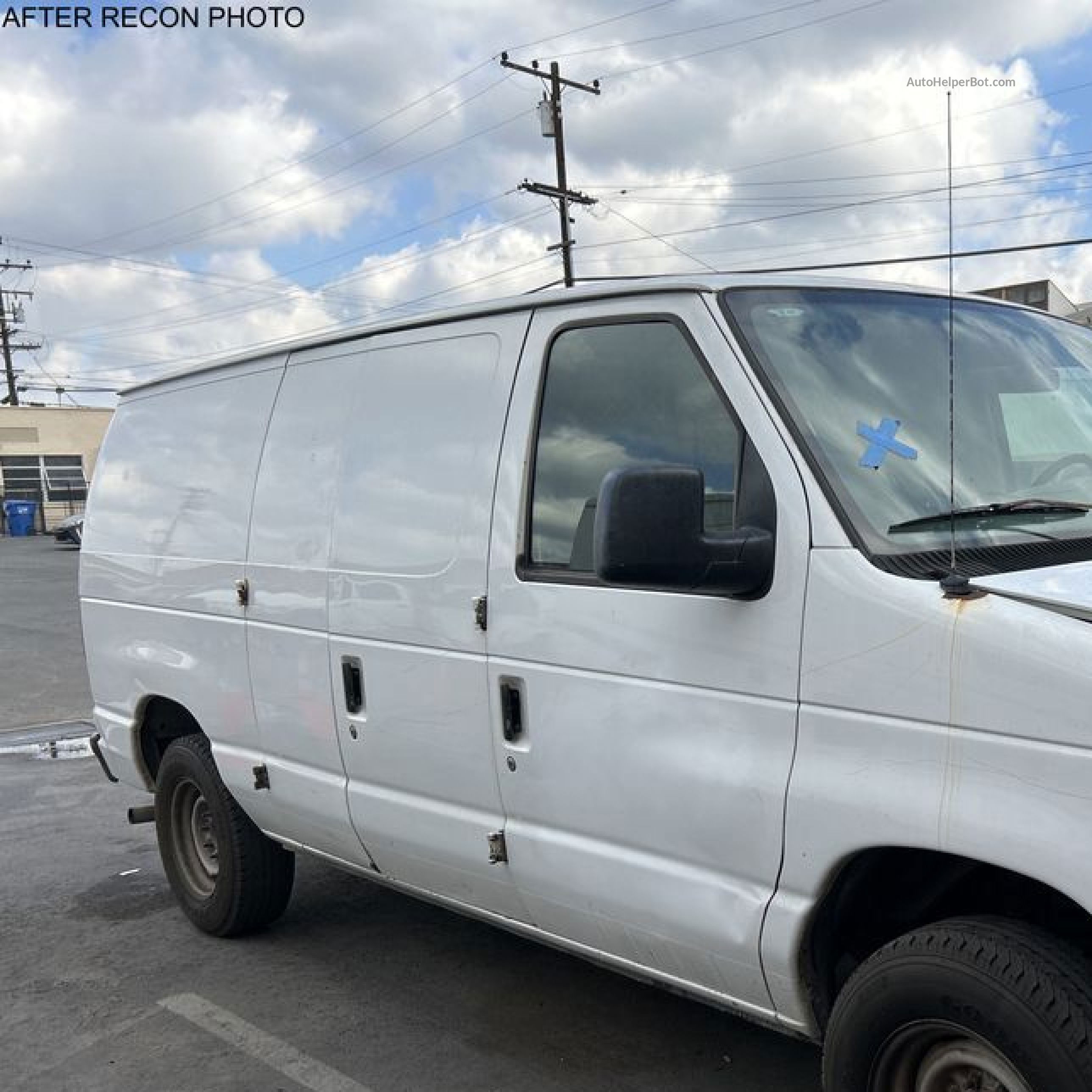 2007 Ford Econoline E150 Van vin: 1FTNE14W87DA34072