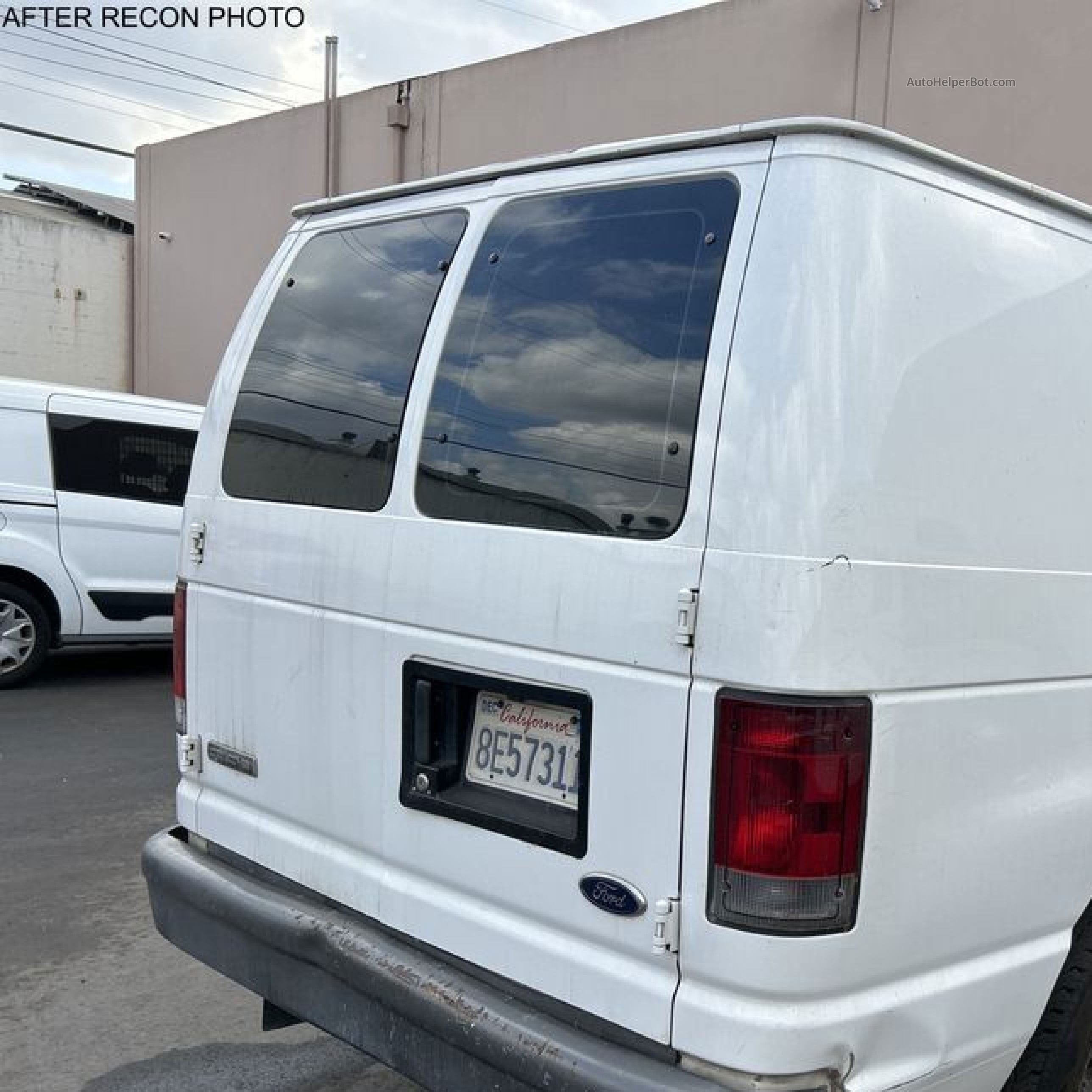 2007 Ford Econoline E150 Van vin: 1FTNE14W87DA34072