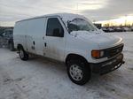 2007 Ford Econoline E150 Van White vin: 1FTNE14W87DA47145