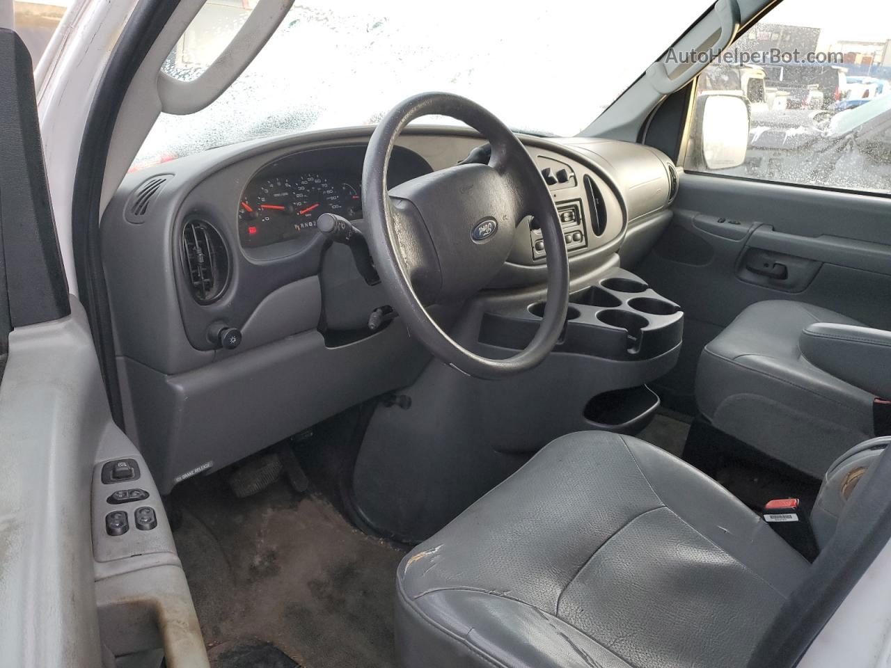 2007 Ford Econoline E150 Van Белый vin: 1FTNE14W87DA47145