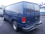 2008 Ford Econoline E150 Van Blue vin: 1FTNE14W88DA37801