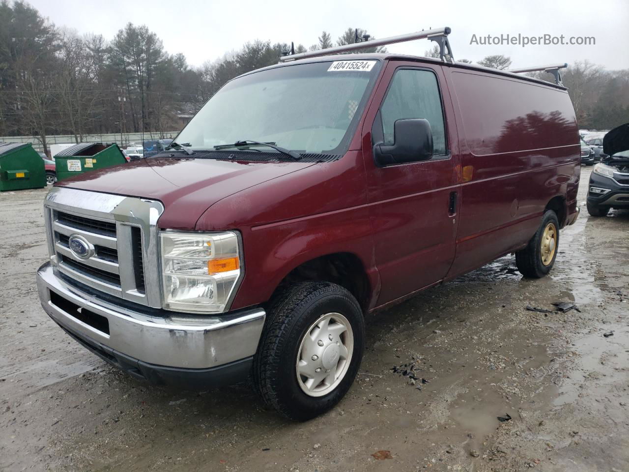 2008 Ford Econoline E150 Van Brown vin: 1FTNE14W88DA43596