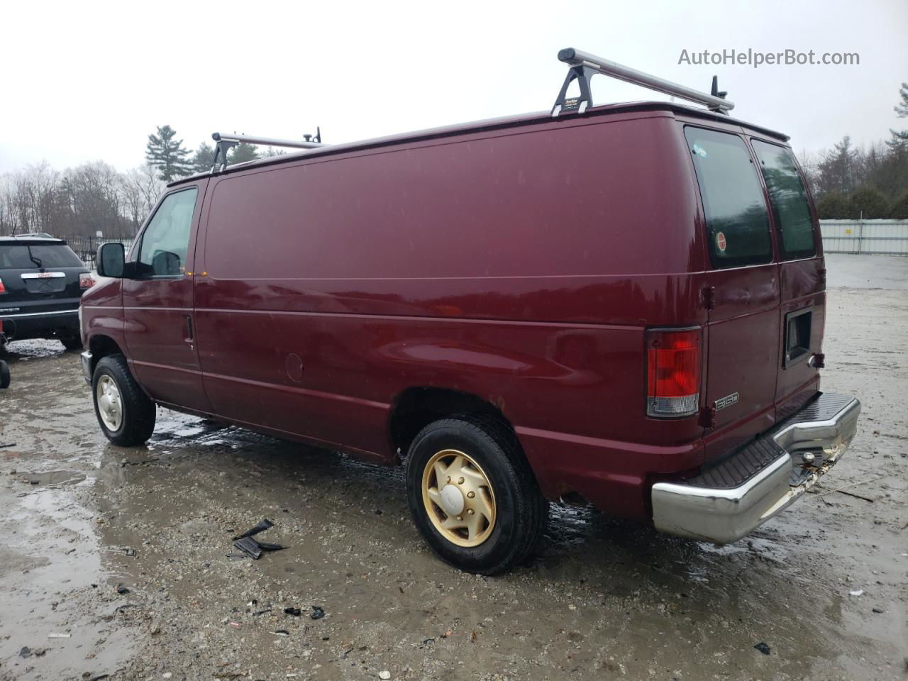 2008 Ford Econoline E150 Van Brown vin: 1FTNE14W88DA43596