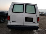 2008 Ford Econoline E150 Van White vin: 1FTNE14W88DB11377