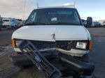 2007 Ford Econoline E150 Van White vin: 1FTNE14W97DB28042