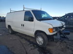 2007 Ford Econoline E150 Van White vin: 1FTNE14W97DB28042