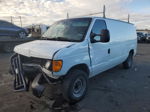 2007 Ford Econoline E150 Van White vin: 1FTNE14W97DB28042