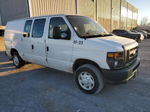 2008 Ford Econoline E150 Van White vin: 1FTNE14WX8DA88295