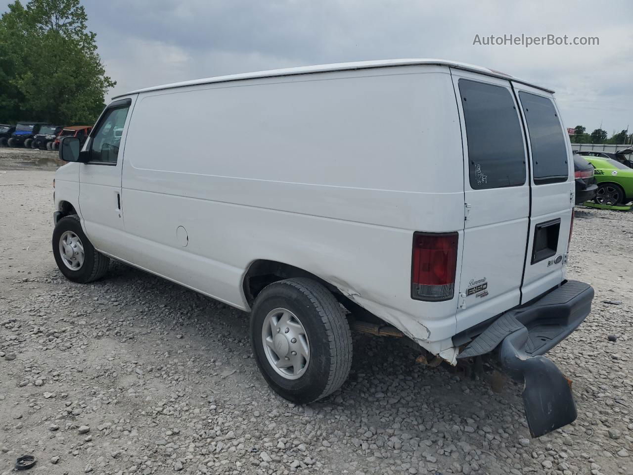 2013 Ford Econoline E150 Van White vin: 1FTNE1EL2DDA38294