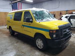 2012 Ford Econoline E150 Van Yellow vin: 1FTNE1EL5CDB25914