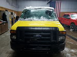 2012 Ford Econoline E150 Van Yellow vin: 1FTNE1EL5CDB25914