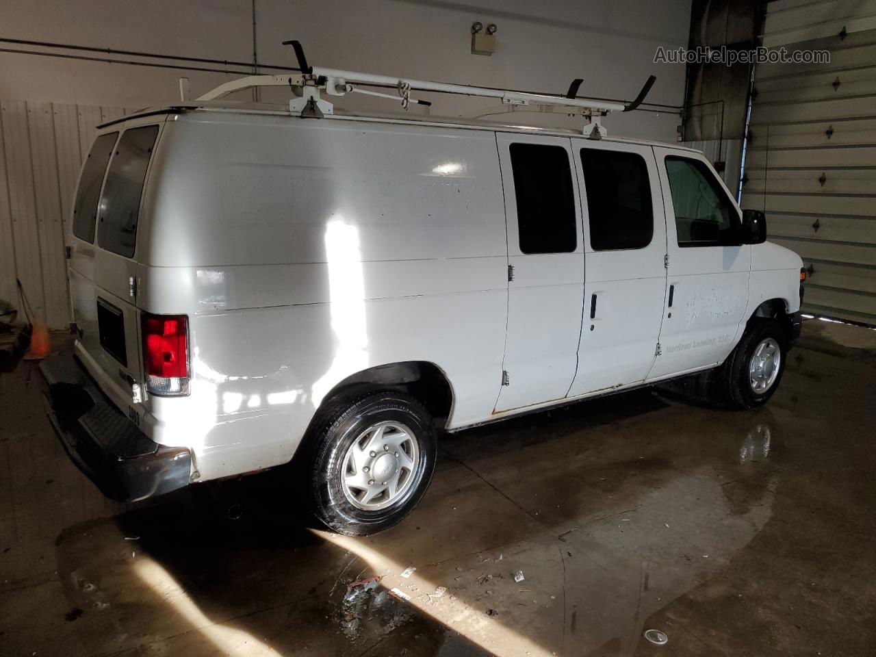 2010 Ford Econoline E150 Van White vin: 1FTNE1EW0ADA56721