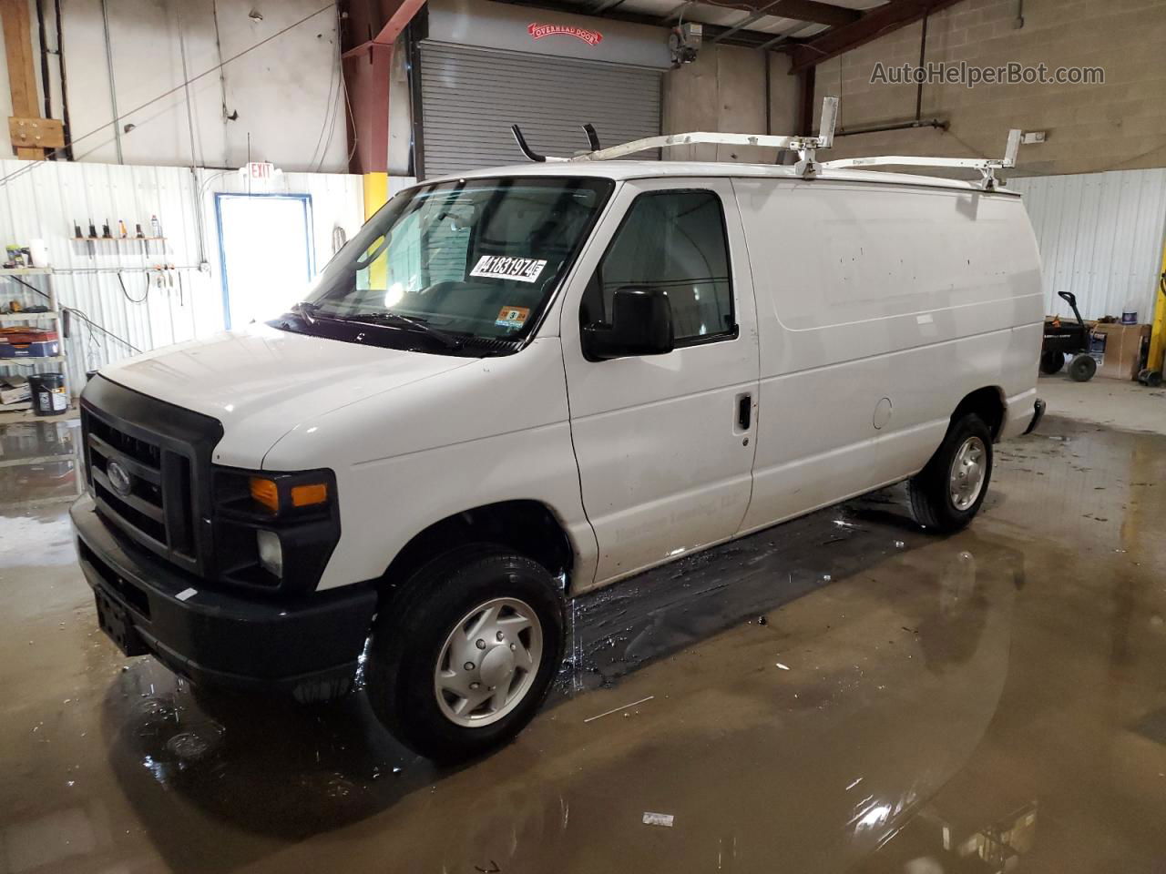 2010 Ford Econoline E150 Van White vin: 1FTNE1EW0ADA56721