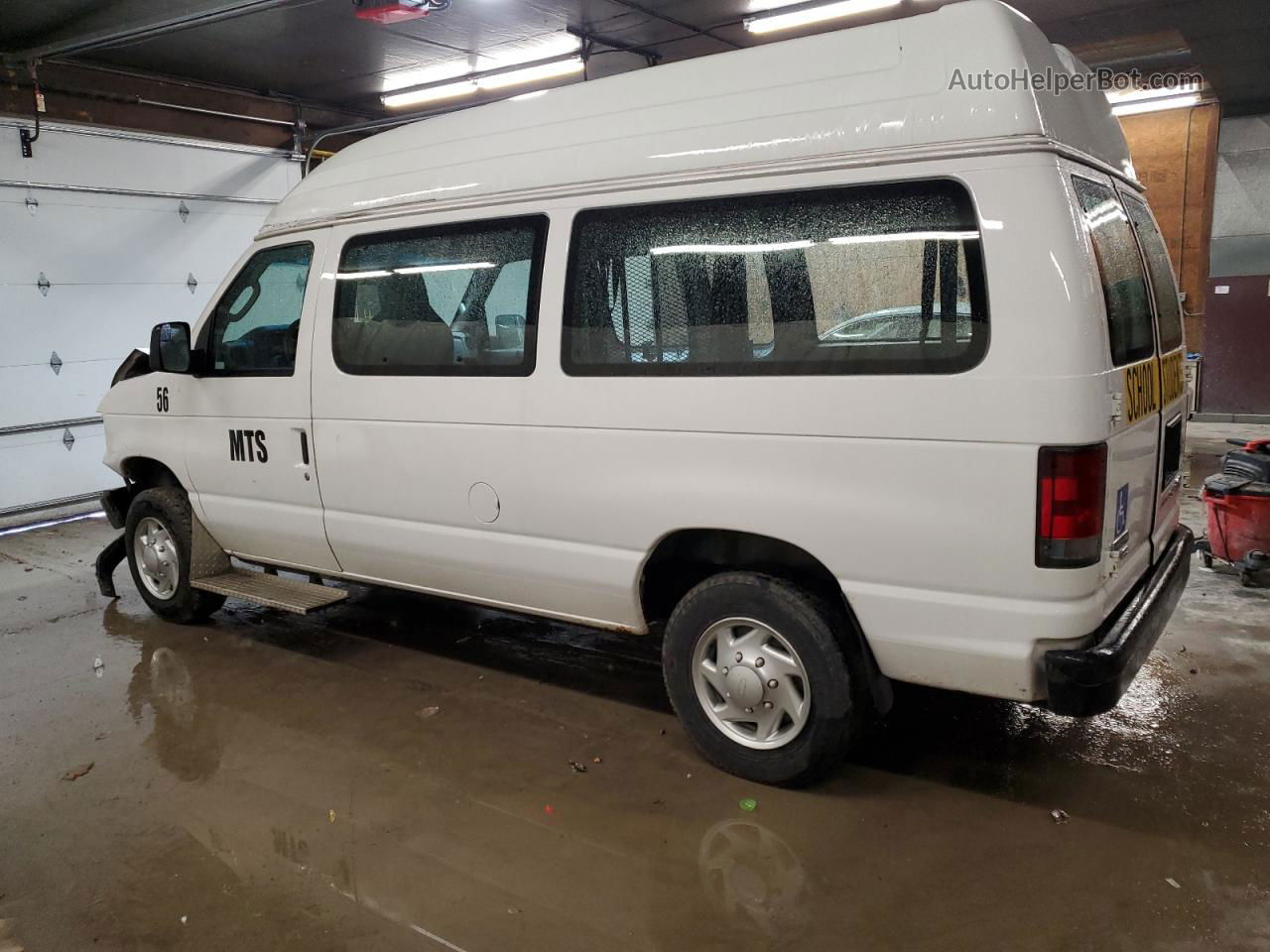 2012 Ford Econoline E150 Van White vin: 1FTNE1EW1CDB06822