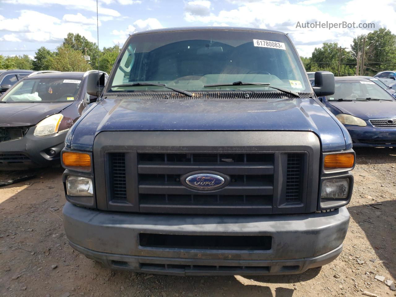 2010 Ford Econoline E150 Van Blue vin: 1FTNE1EW2ADA69583