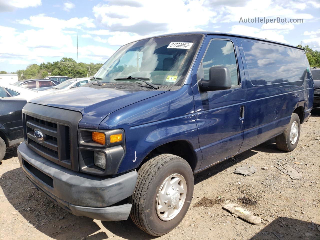 2010 Ford Econoline E150 Van Blue vin: 1FTNE1EW2ADA69583