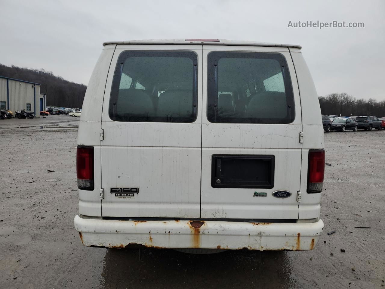 2010 Ford Econoline E150 Van Белый vin: 1FTNE1EW2ADA78316