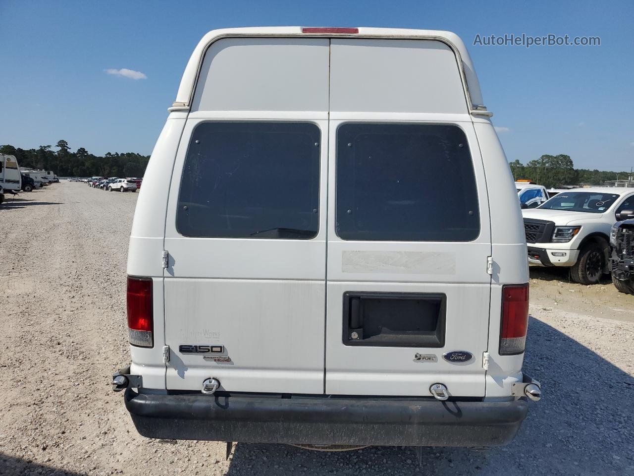 2012 Ford Econoline E150 Van White vin: 1FTNE1EW2CDA11461