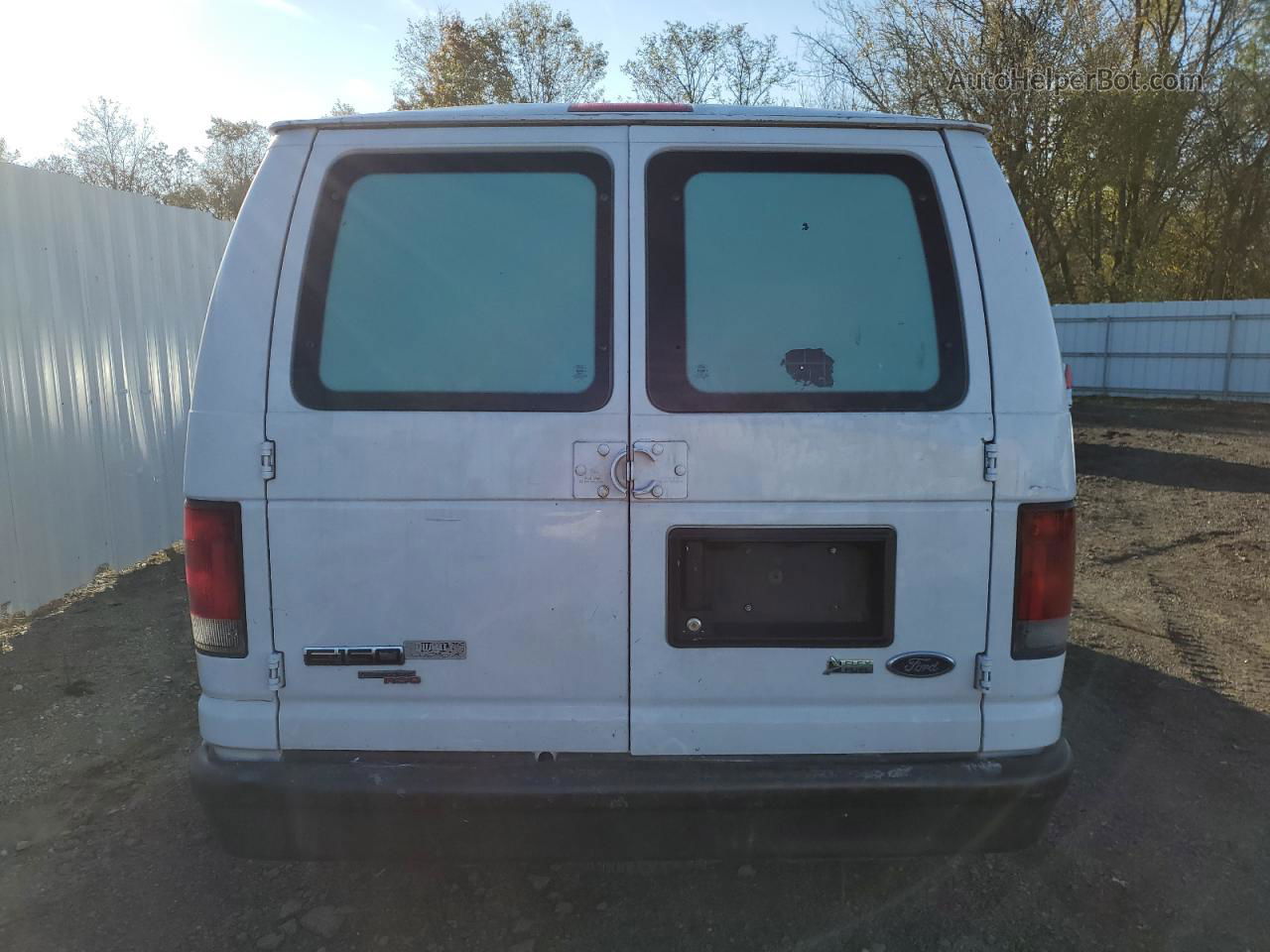 2013 Ford Econoline E150 Van Белый vin: 1FTNE1EW2DDA90292