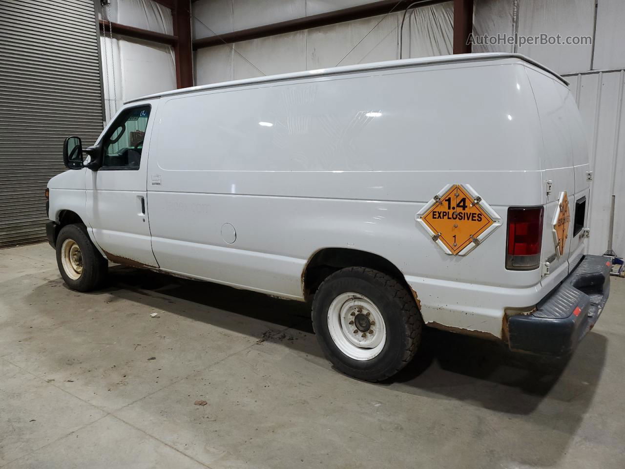 2010 Ford Econoline E150 Van White vin: 1FTNE1EW4ADA90936