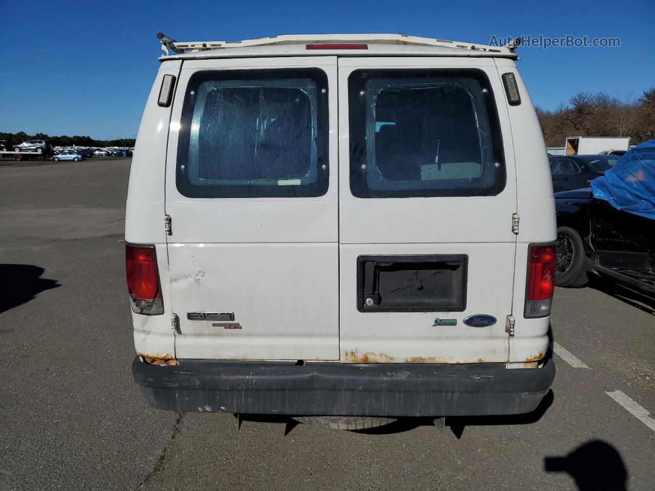 2012 Ford Econoline E150 Van White vin: 1FTNE1EW5CDA31882