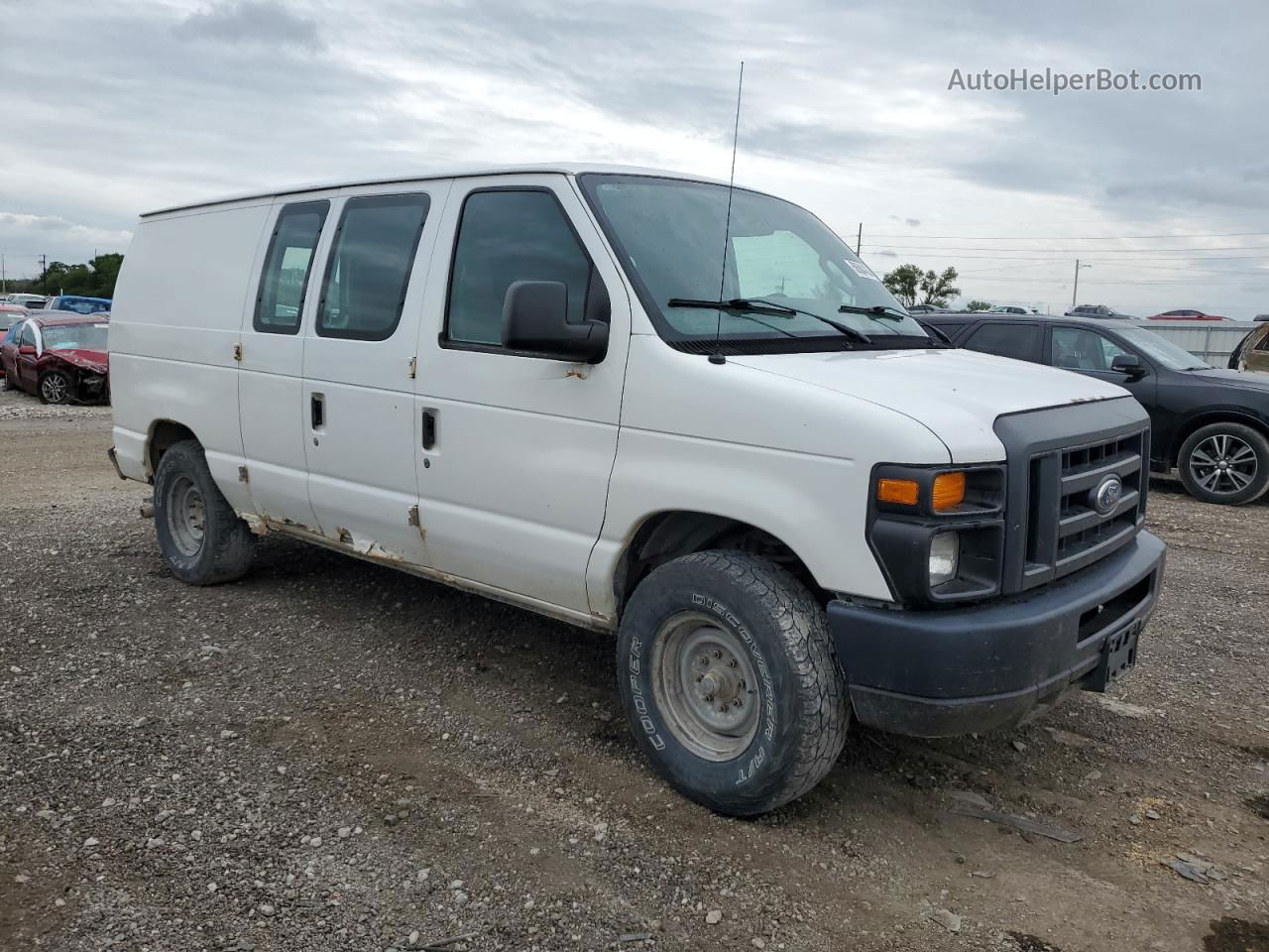 2010 Ford Econoline E150 Van Белый vin: 1FTNE1EW7ADA44548