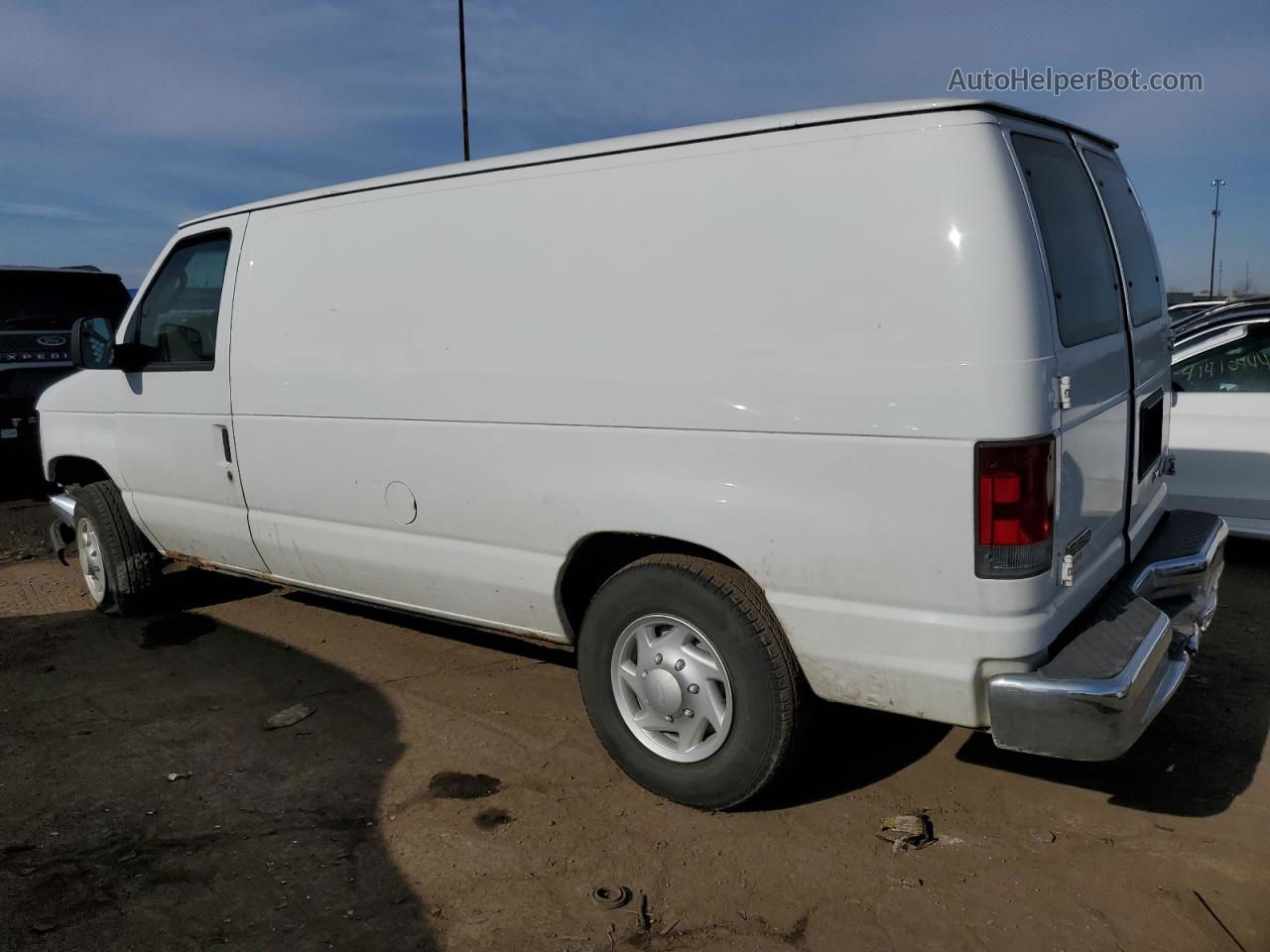 2010 Ford Econoline E150 Van White vin: 1FTNE1EW8ADA49578