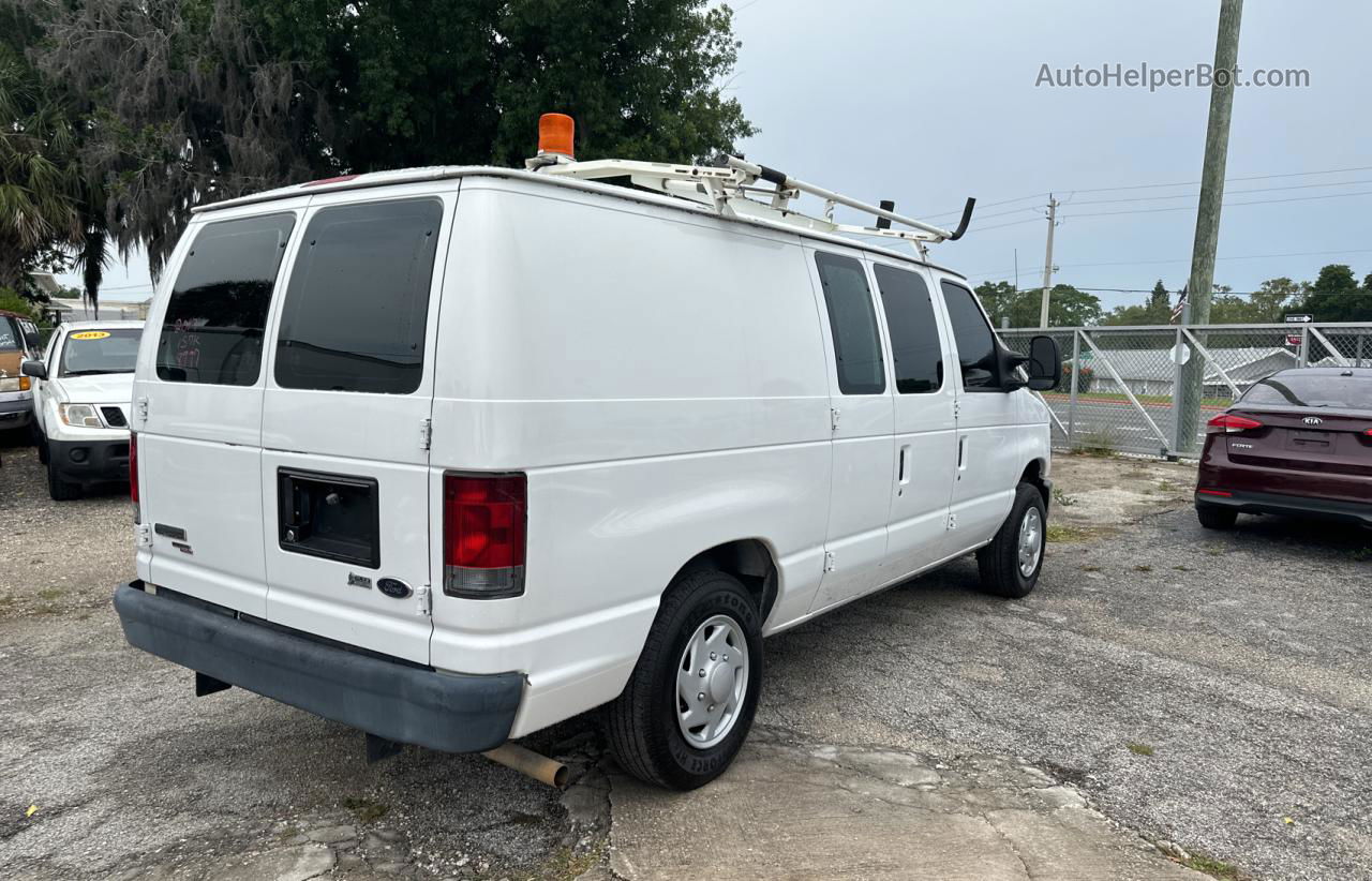 2013 Ford Econoline E150 Van Белый vin: 1FTNE1EW9DDA14049