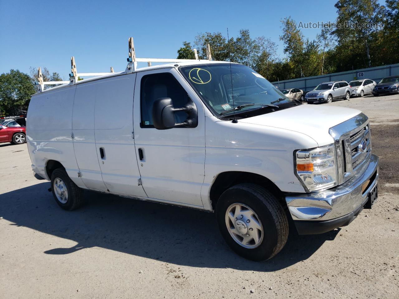 2012 Ford Econoline E150 Van White vin: 1FTNE1EWXCDA19839