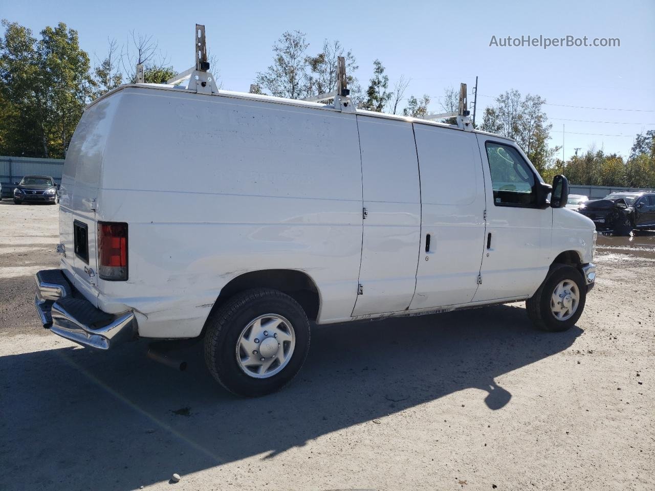 2012 Ford Econoline E150 Van White vin: 1FTNE1EWXCDA19839