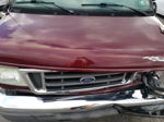 2007 Ford Econoline E250 Van Burgundy vin: 1FTNE24L07DA03393