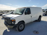 2008 Ford Econoline E250 Van White vin: 1FTNE24L08DA02696