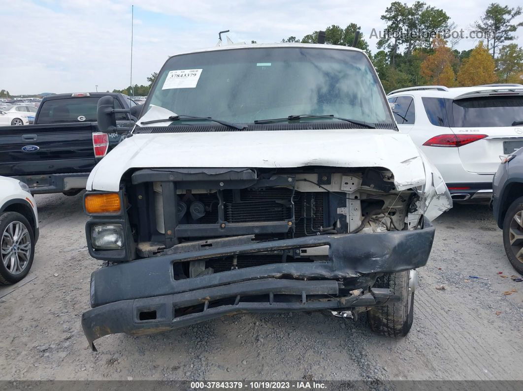 2008 Ford Econoline Cargo Van Commercial/recreational White vin: 1FTNE24L08DB05570