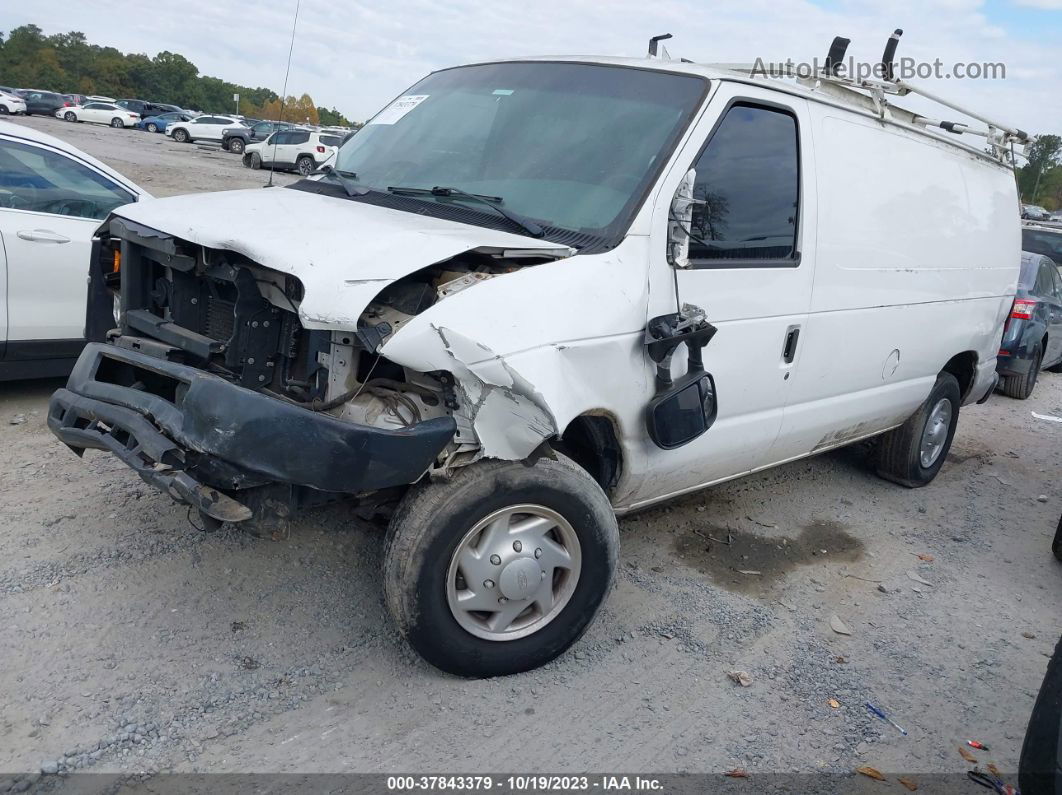 2008 Ford Econoline Cargo Van Commercial/recreational White vin: 1FTNE24L08DB05570