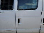 2007 Ford Econoline E250 Van White vin: 1FTNE24L17DA68818