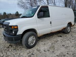 2008 Ford Econoline E250 Van White vin: 1FTNE24L28DA06572