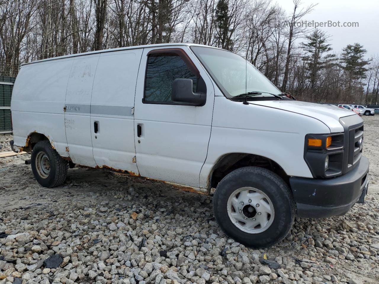 2008 Ford Econoline E250 Van Белый vin: 1FTNE24L28DA06572