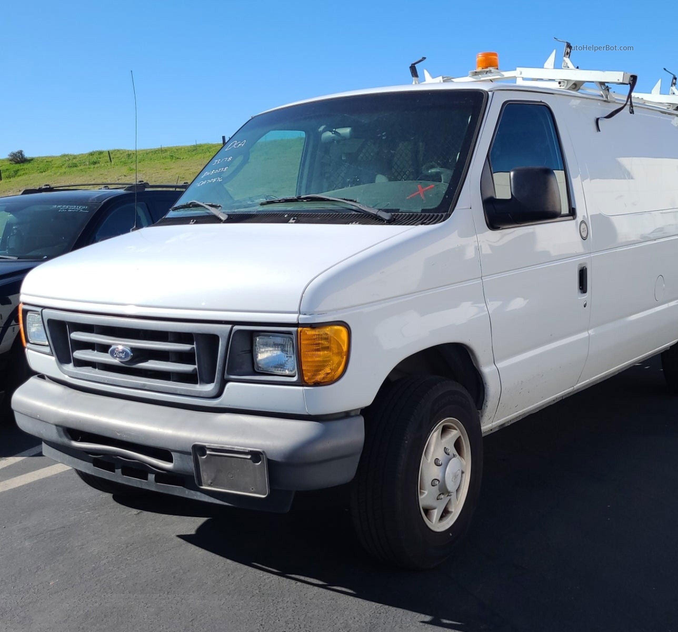 2007 Ford Econoline E250 Van vin: 1FTNE24L37DA70876