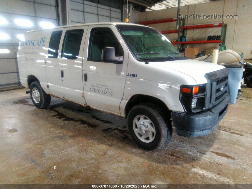 2008 Ford E-250 Recreational/commercial White vin: 1FTNE24L48DA86120