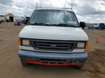 2007 Ford Econoline E250 Van White vin: 1FTNE24L57DB46730