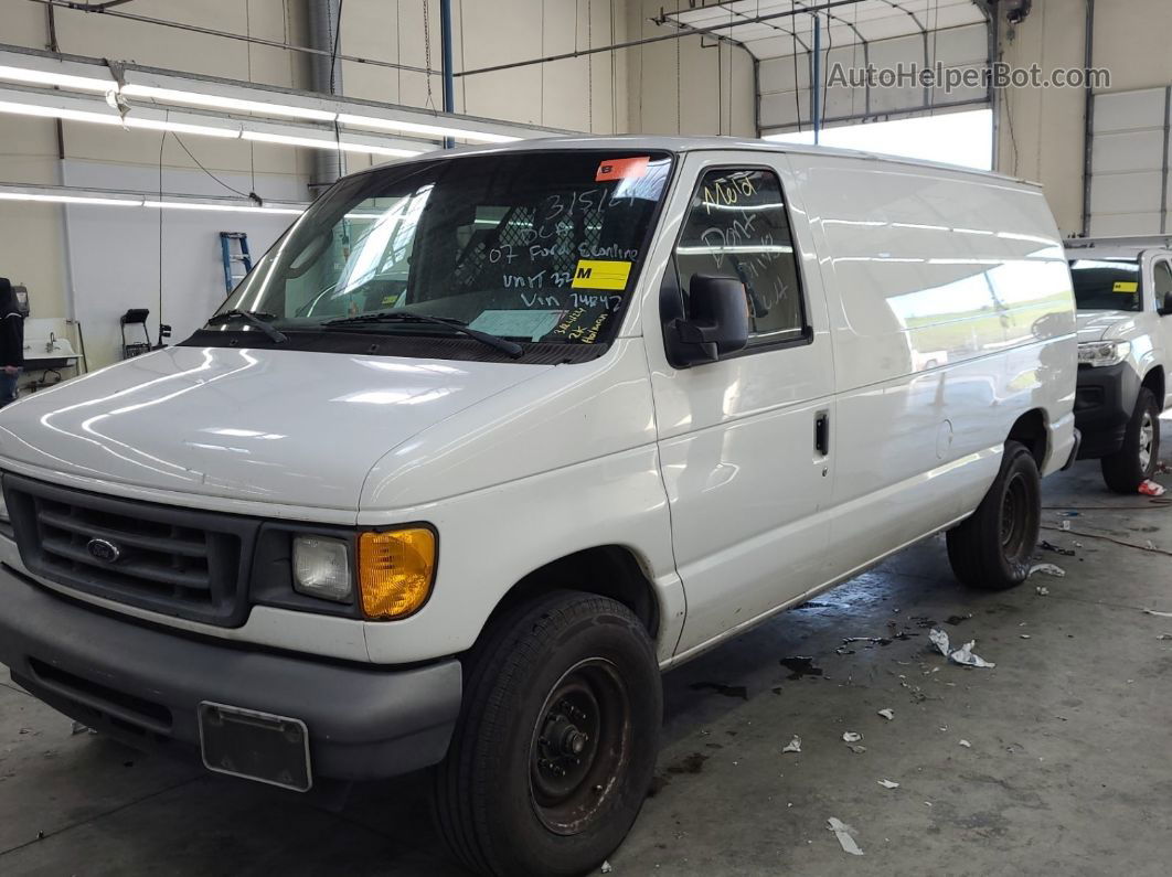 2007 Ford Econoline E250 Van vin: 1FTNE24L67DA74842