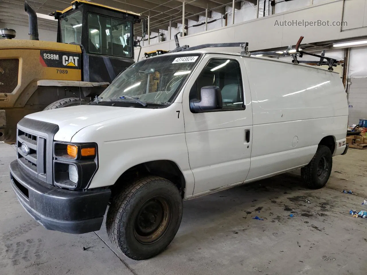 2008 Ford Econoline E250 Van Белый vin: 1FTNE24L68DA02833