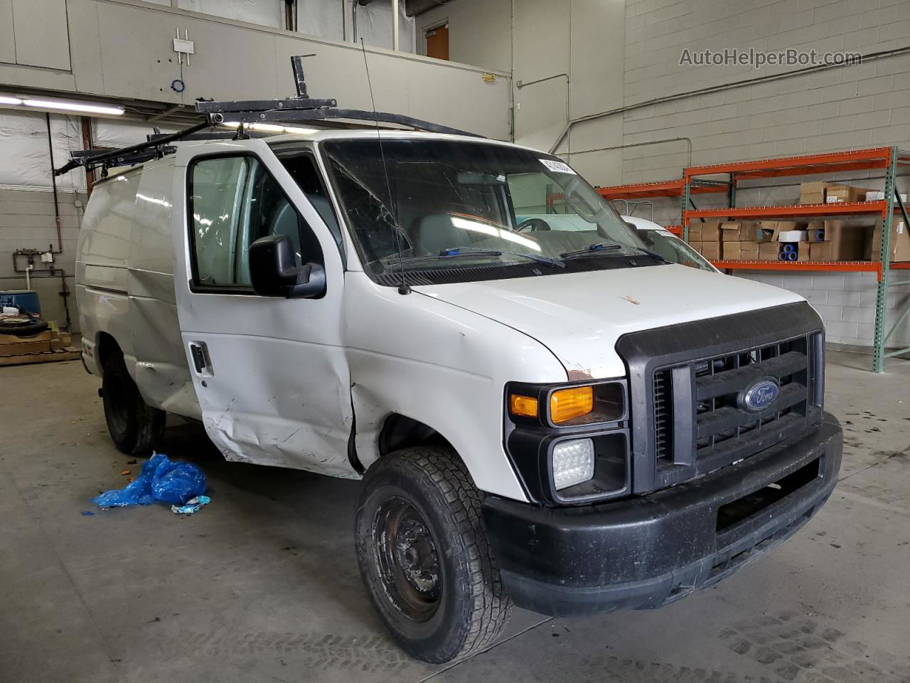 2008 Ford Econoline E250 Van Белый vin: 1FTNE24L68DA02833