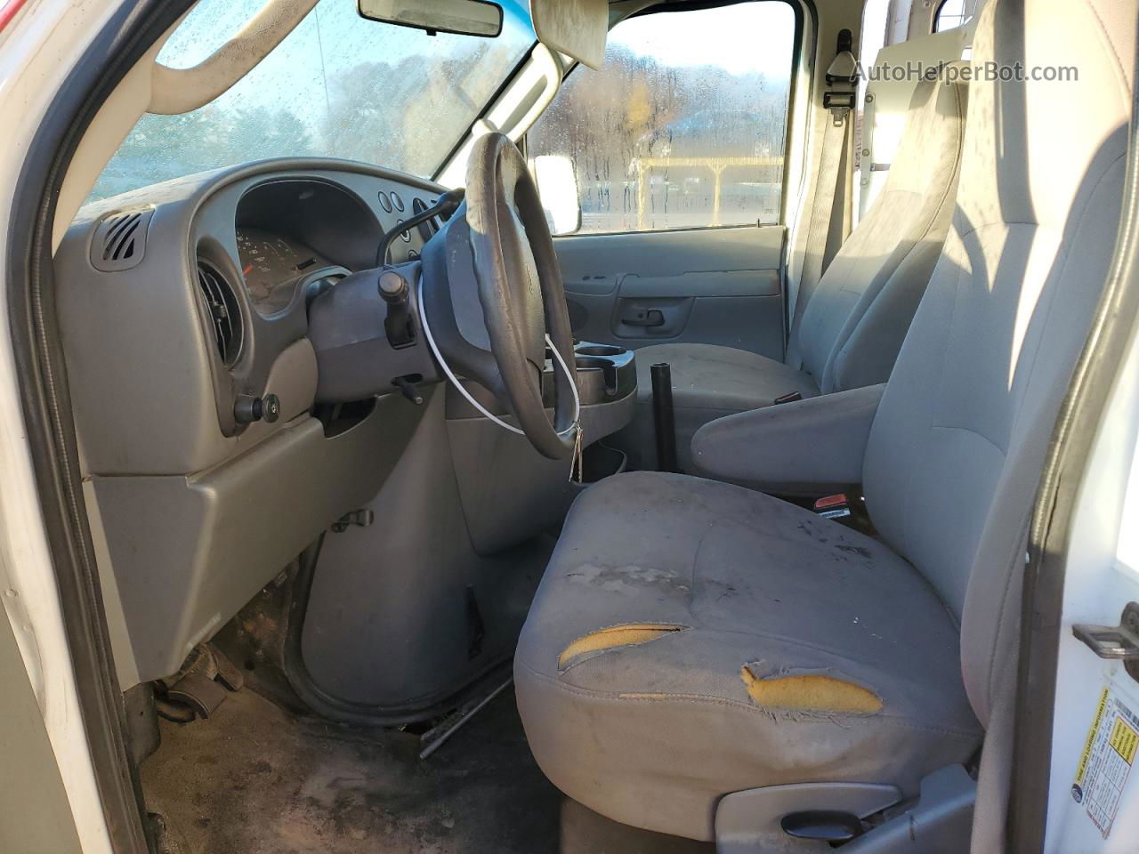 2007 Ford Econoline E250 Van Красный vin: 1FTNE24L97DB45869