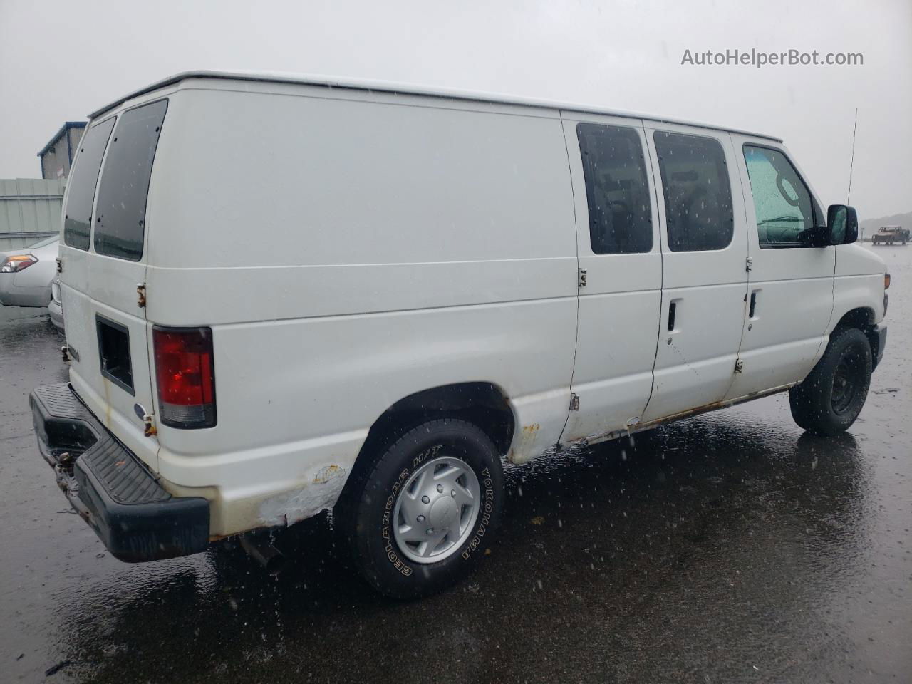 2008 Ford Econoline E250 Van Белый vin: 1FTNE24L98DA51928