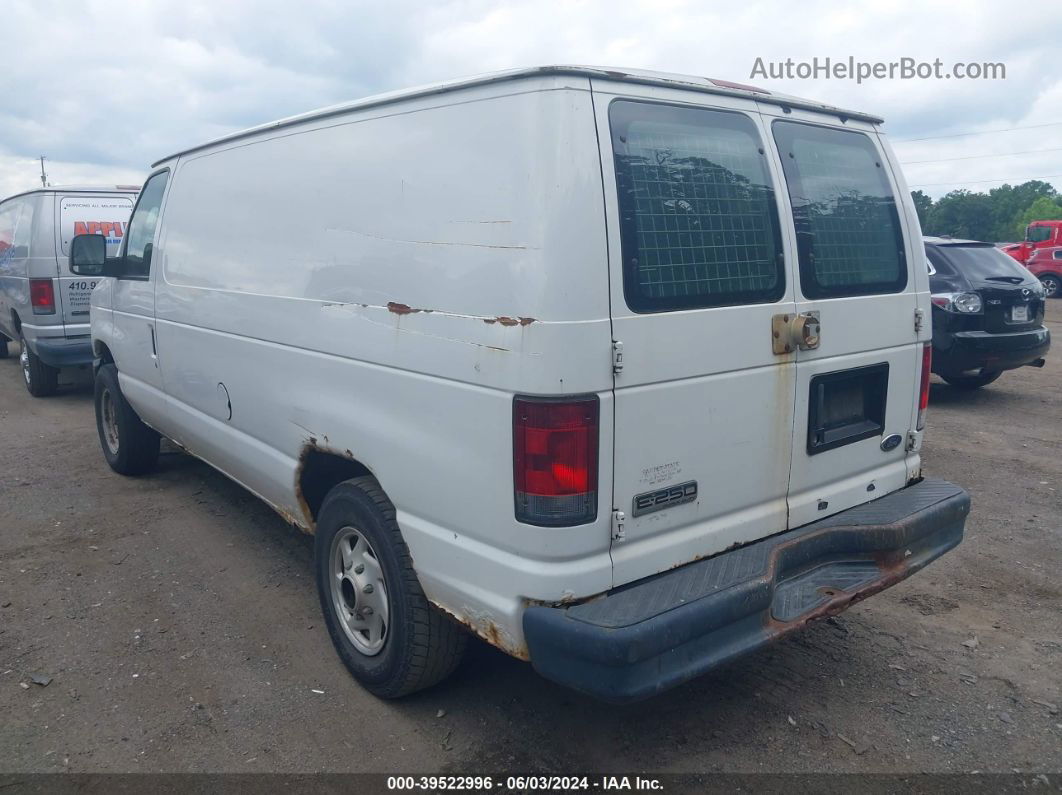 2008 Ford E-250 Commercial/recreational White vin: 1FTNE24LX8DB10355